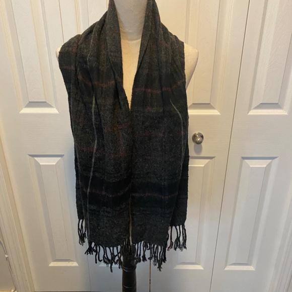 Wind River men’s wool mix scarf - Picture 2 of 6